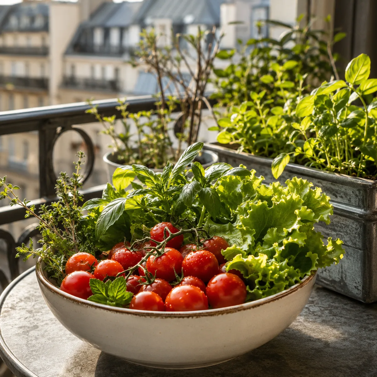 Une récolte qui se cueille en chaussons, à deux mètres de la cuisine