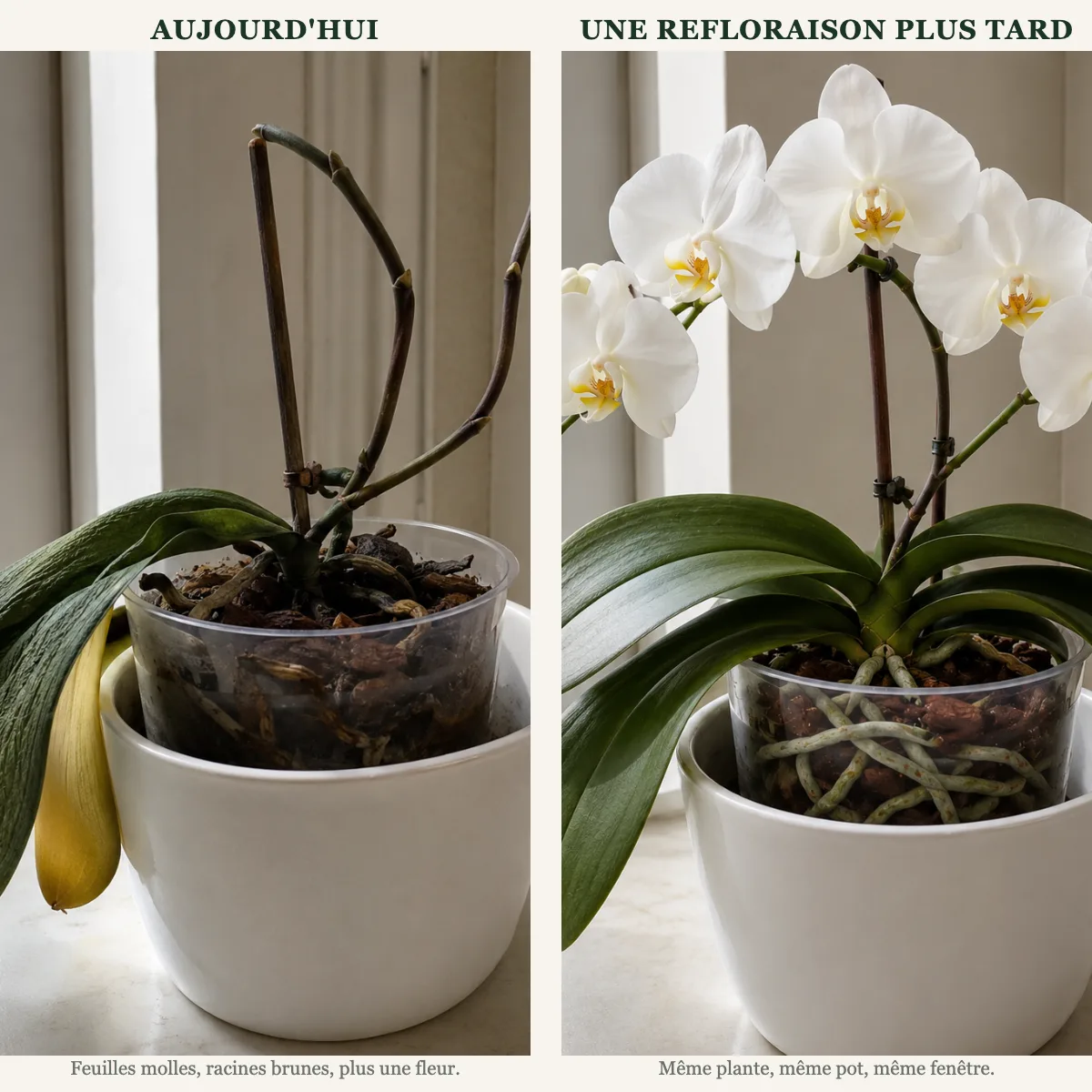 Aujourd'hui et Une refloraison plus tard