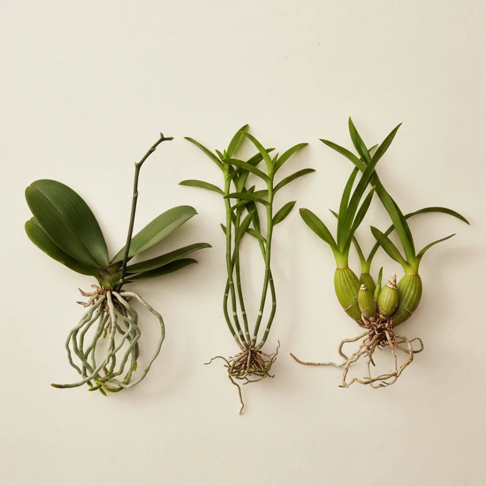 Trois orchidées, trois plantes différentes : le même arrosage les tue toutes sauf une